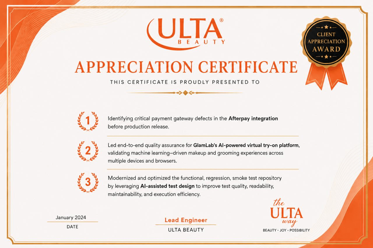 Client Appreciation - Jan 2024